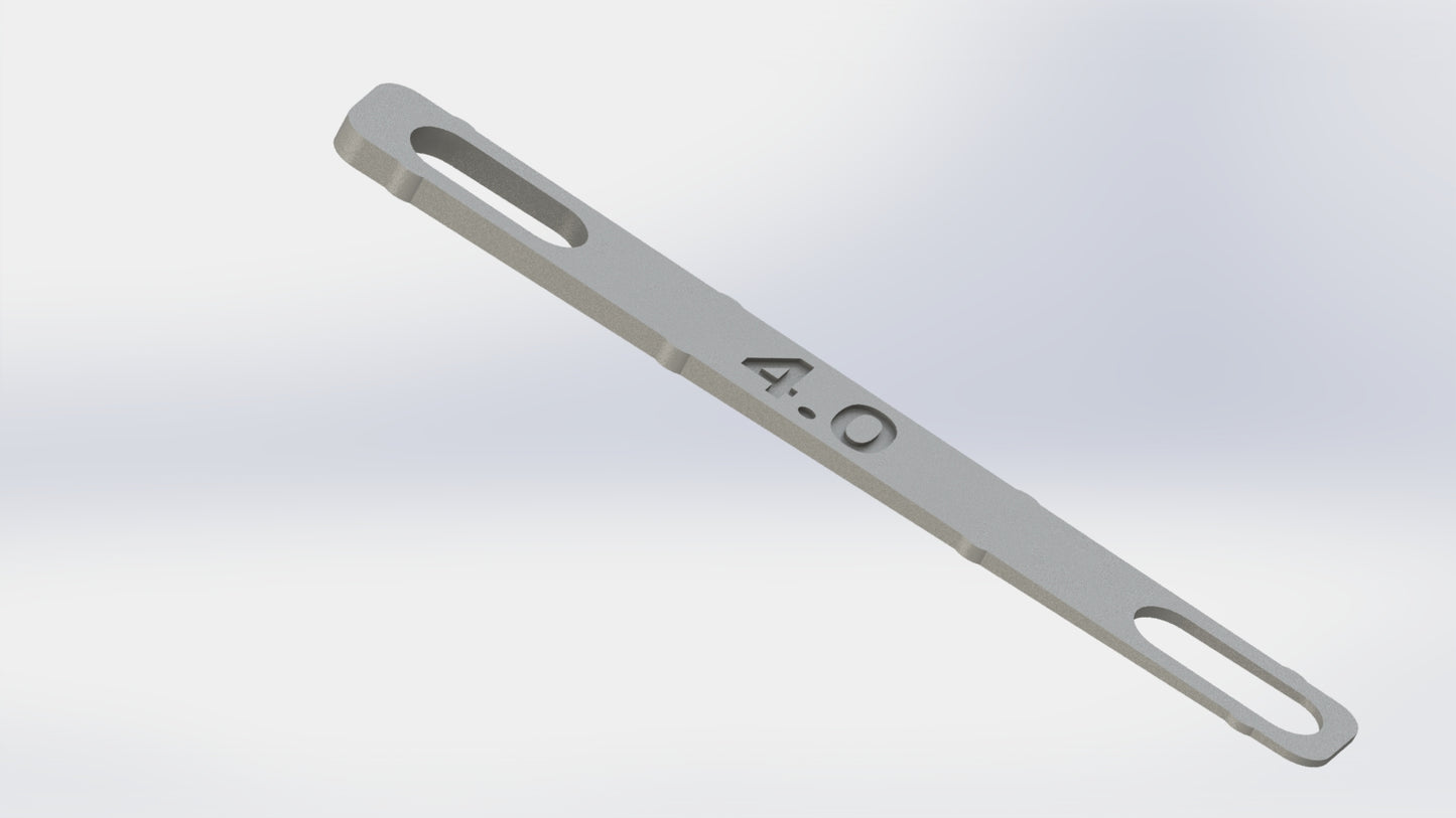 Rake Shims / Spacer Set 6-teilig