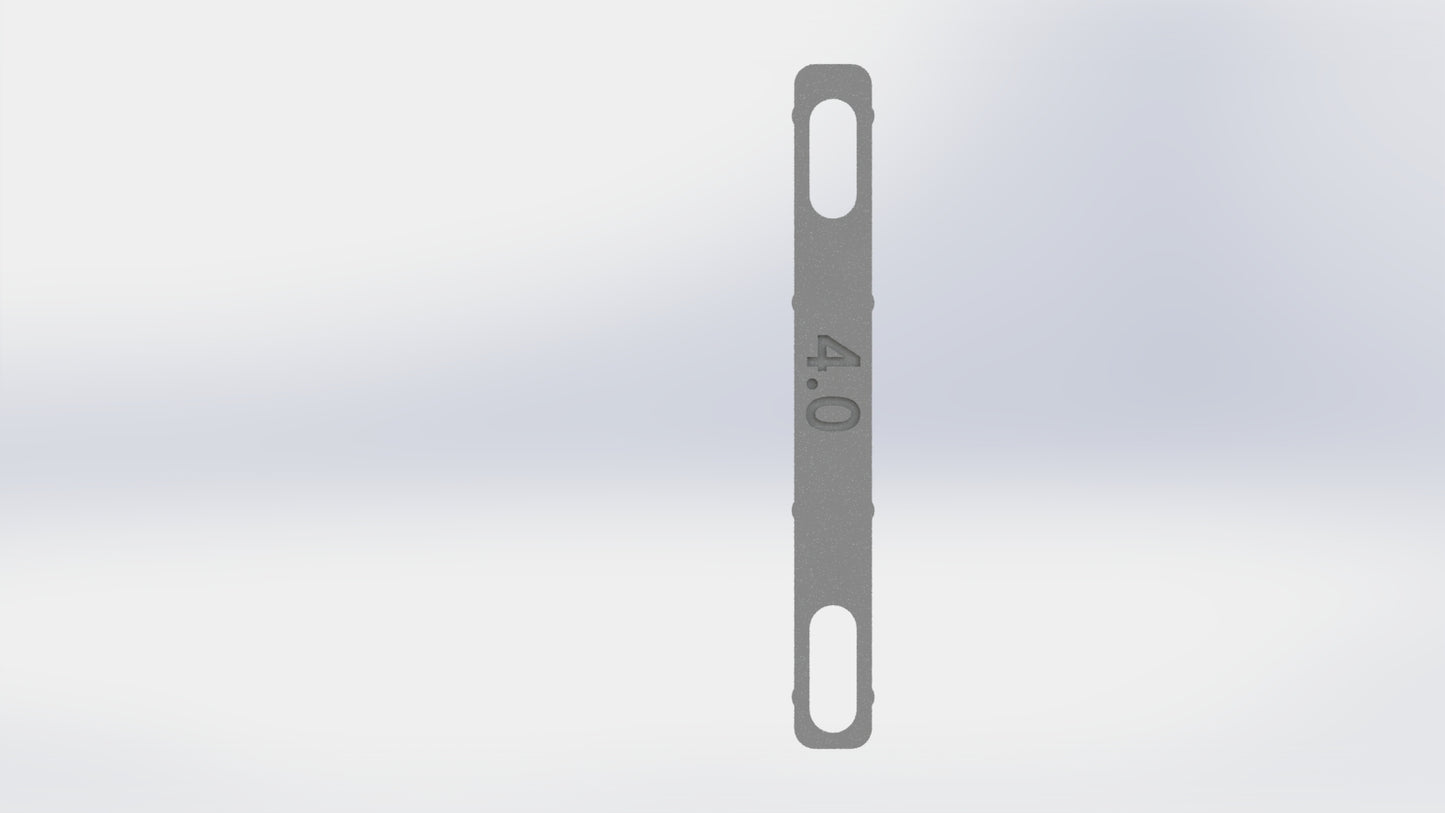 Rake Shims / Spacer Set 6-teilig